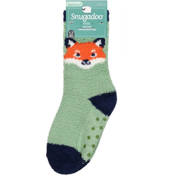 Other - *3/$15* KIDS Fun Fox Fuzzy Slipper Socks